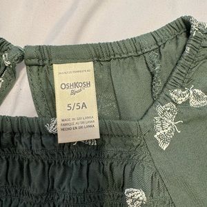 OshKosh kids green dress